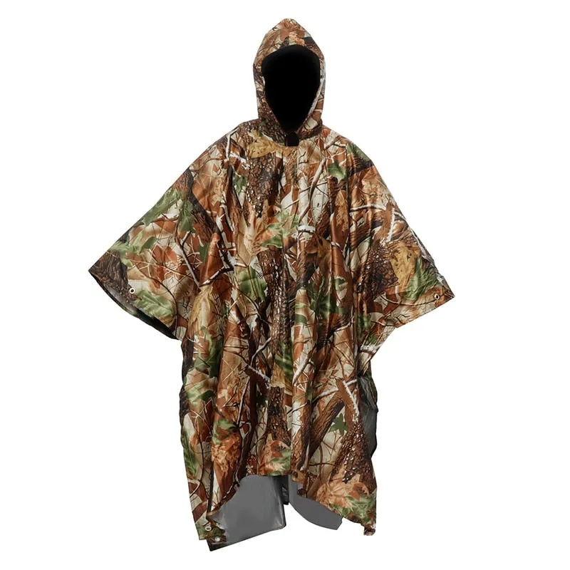 Poncho de pluie multifonctions 3 en 1 (tarp, auvent) Tomshoo - TLM181