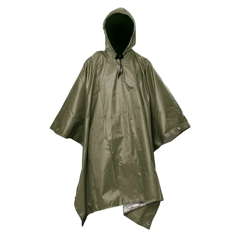 Poncho de pluie multifonctions 3 en 1 (tarp, auvent) Tomshoo - TLM181