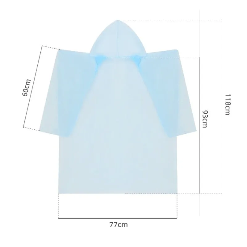 Poncho minimaliste / coupe-vent pour homme ou femme à partir de 22g Rockbros - Minimalist jacket