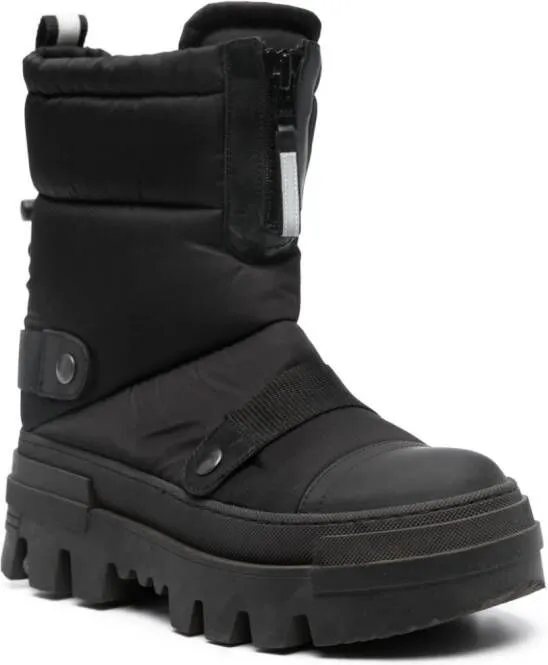 Premiata 60mm padded snow boots Black