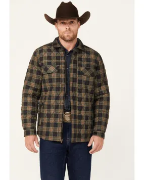 Product Name:  Cody James Men's Prescott Plaid Print Puffer Jacket - Big