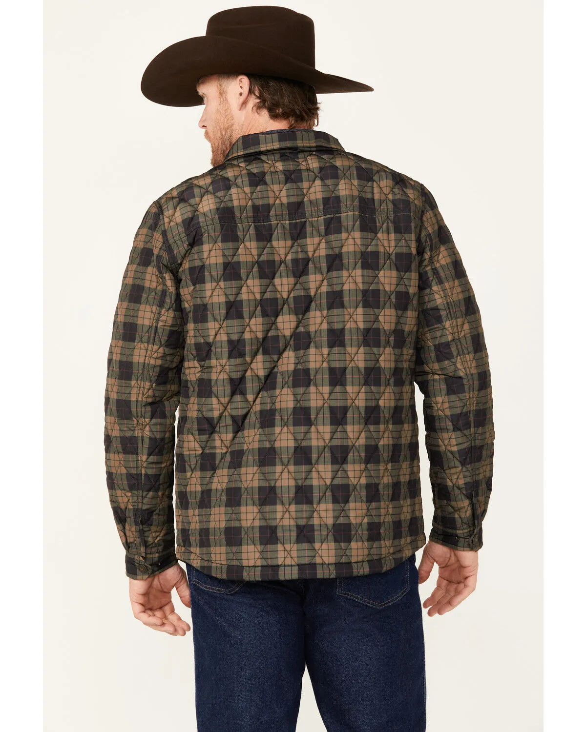 Product Name:  Cody James Men's Prescott Plaid Print Puffer Jacket - Big