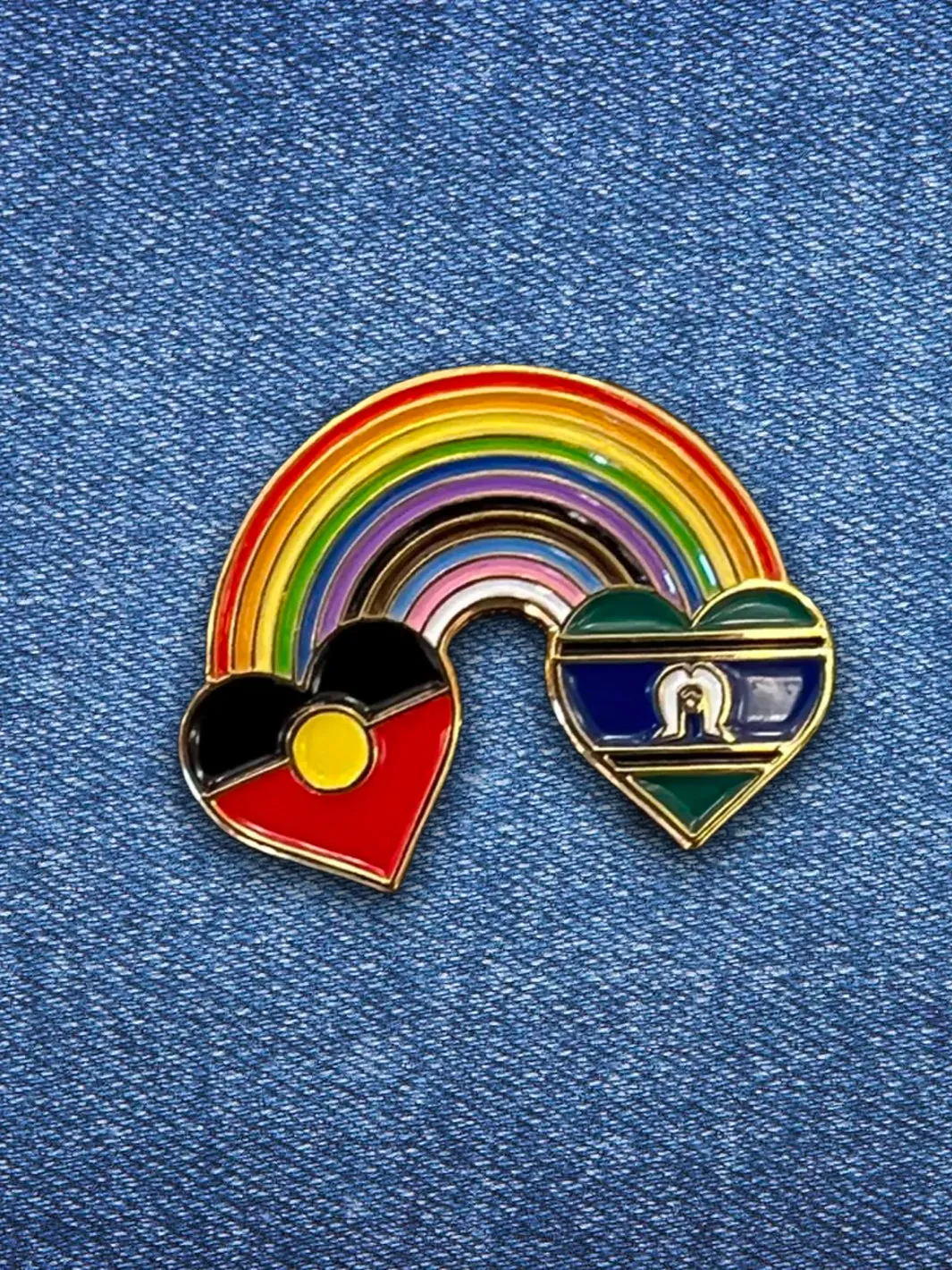 RAINBOW MOB PIN