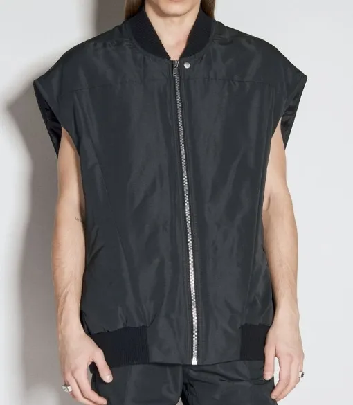 RICK OWENS  |Street Style Plain Designers Vests & Gillets