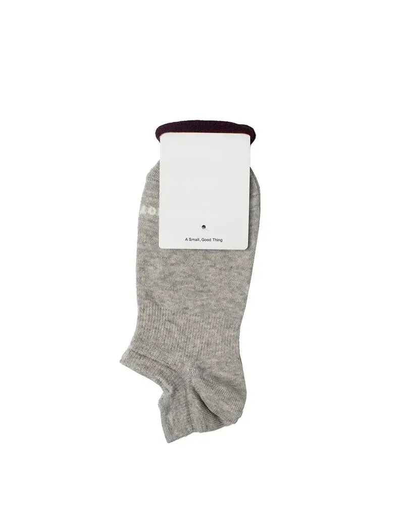 Rototo Sneaker Foot Cover Organic Socks Gray