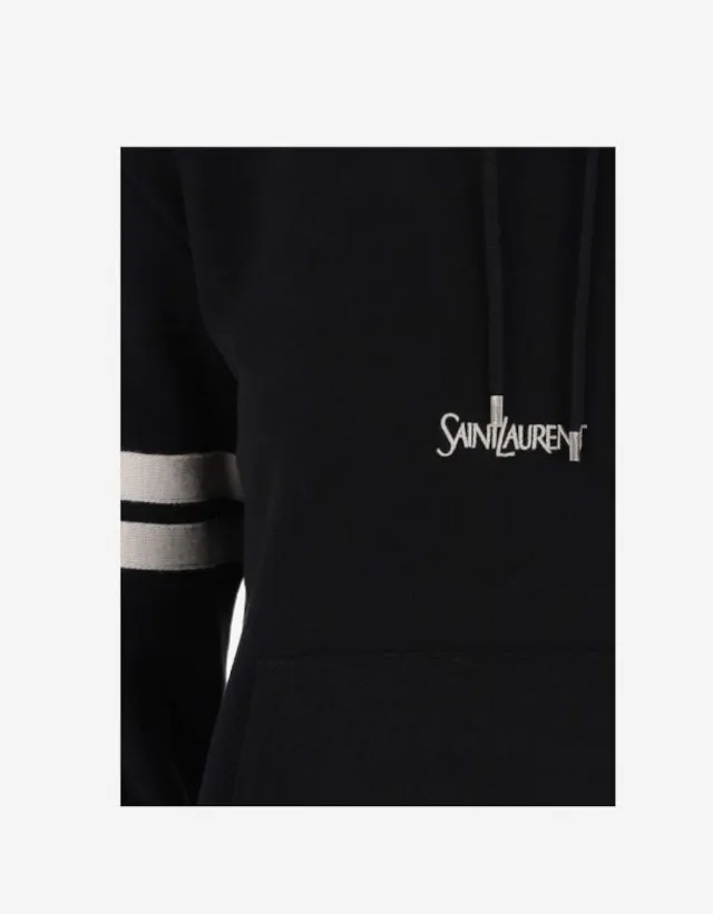 Saint Laurent  |Street Style Long Sleeves Plain Cotton Logo