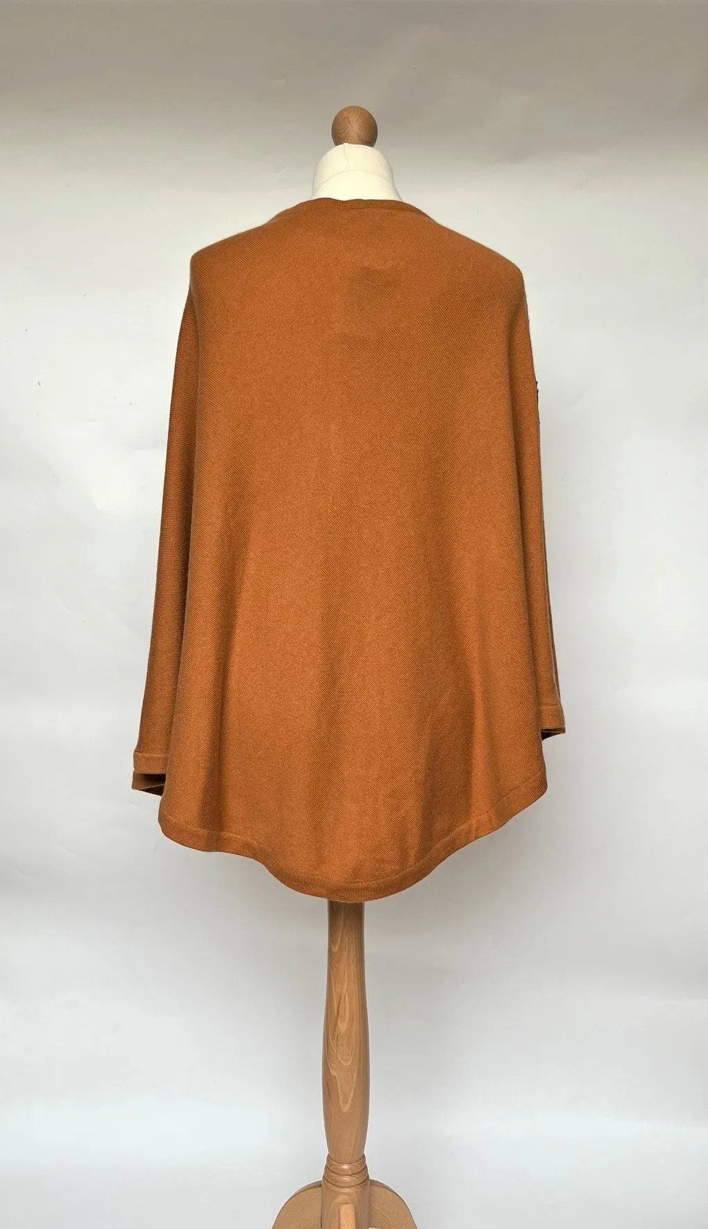 SALE 100% Cashmere Poncho Bedjacket (in stock, 3 day delivery)