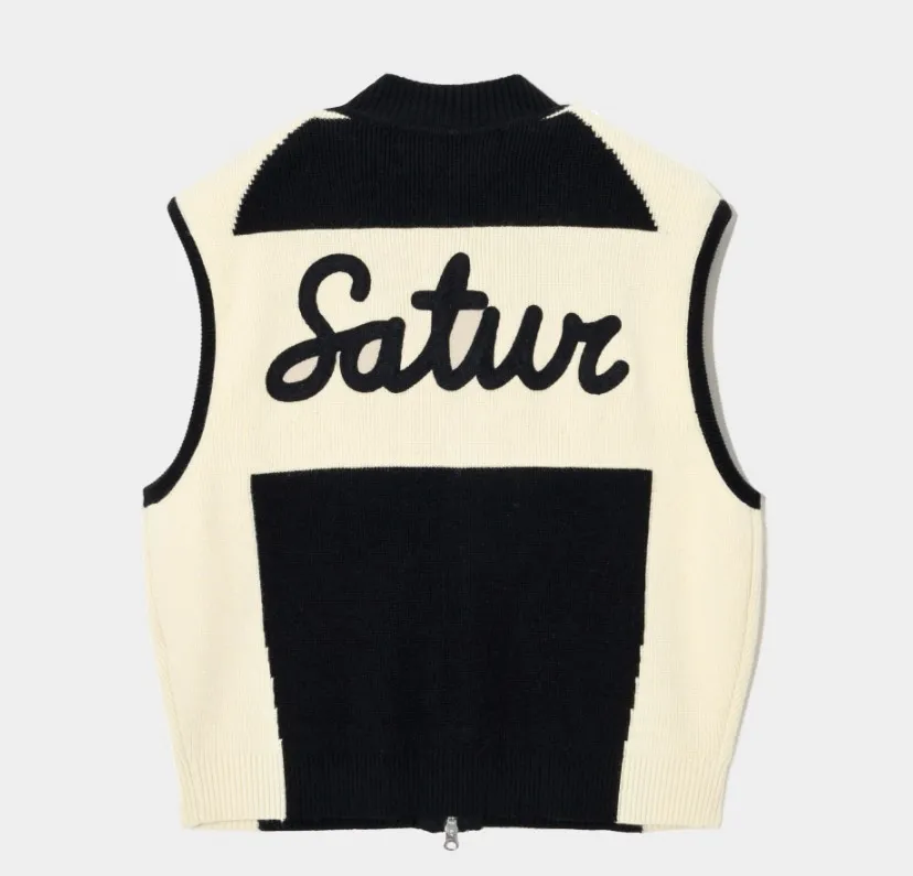 SATUR  |Unisex Nylon Street Style Plain Cotton Oversized Logo