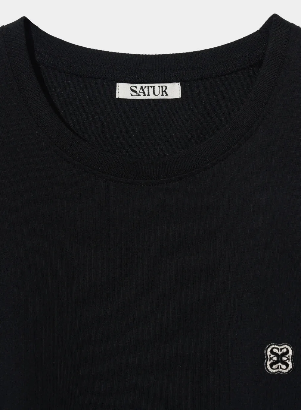 SATUR  |Unisex Sleeveless Street Style Plain Cotton Logo