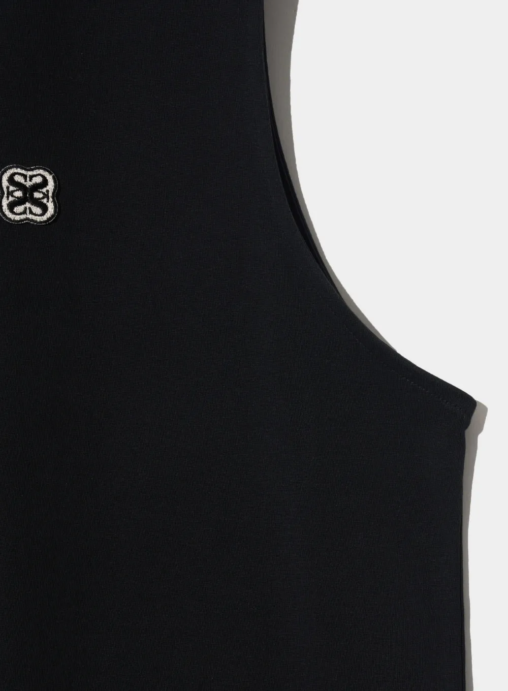 SATUR  |Unisex Sleeveless Street Style Plain Cotton Logo