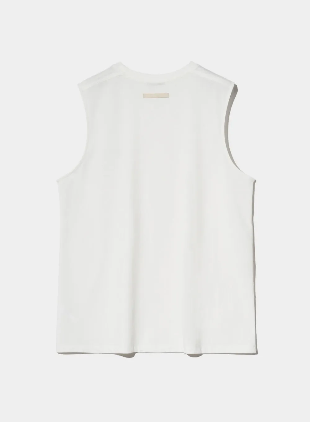 SATUR  |Unisex Sleeveless Street Style Plain Cotton Logo