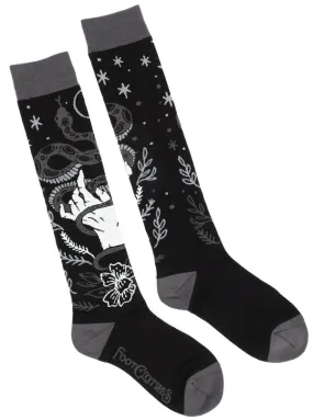 Serpentine Witch Knee High Socks