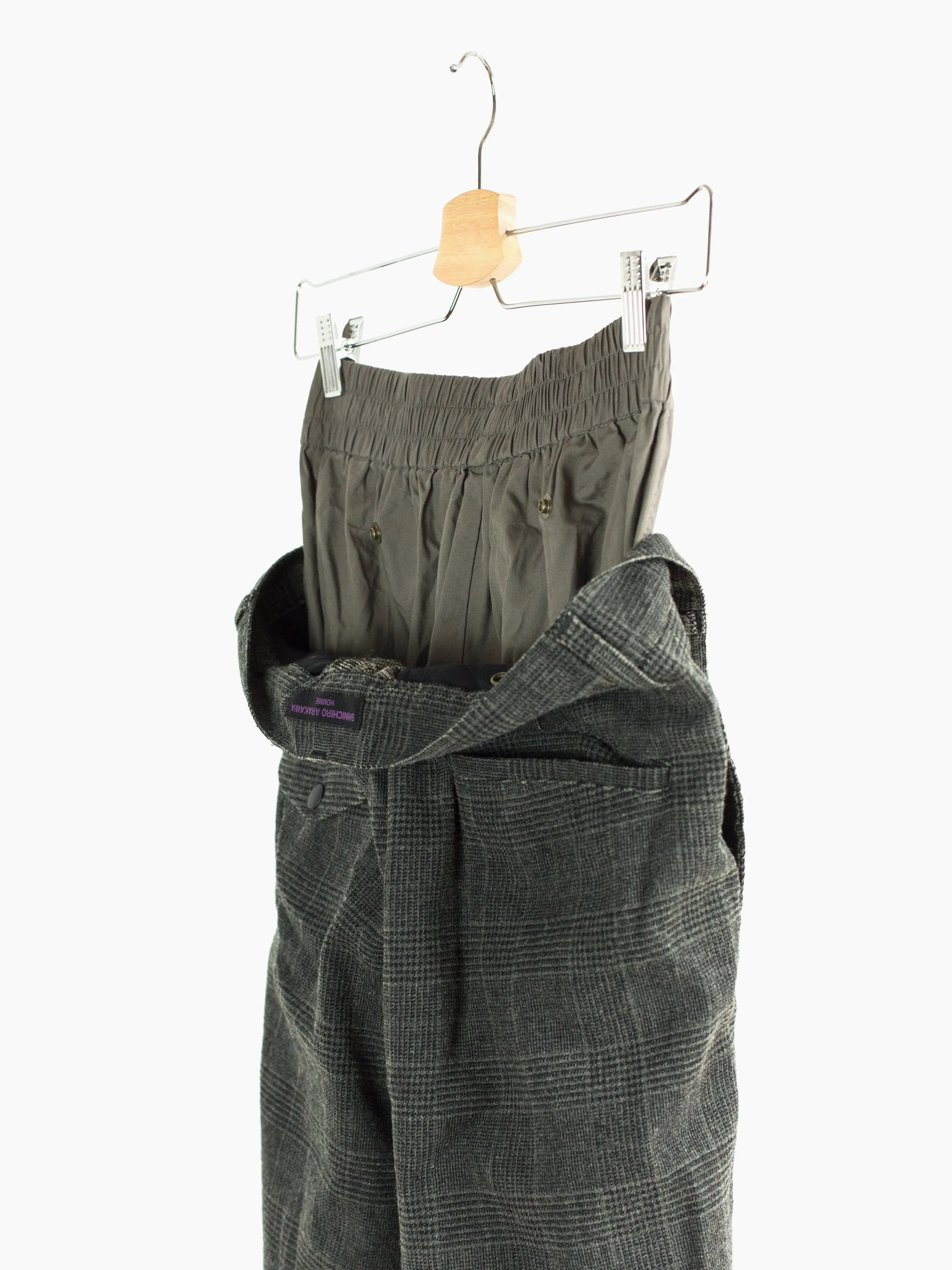 Shinichiro Arakawa 90s Double Layered Pleated Trousers