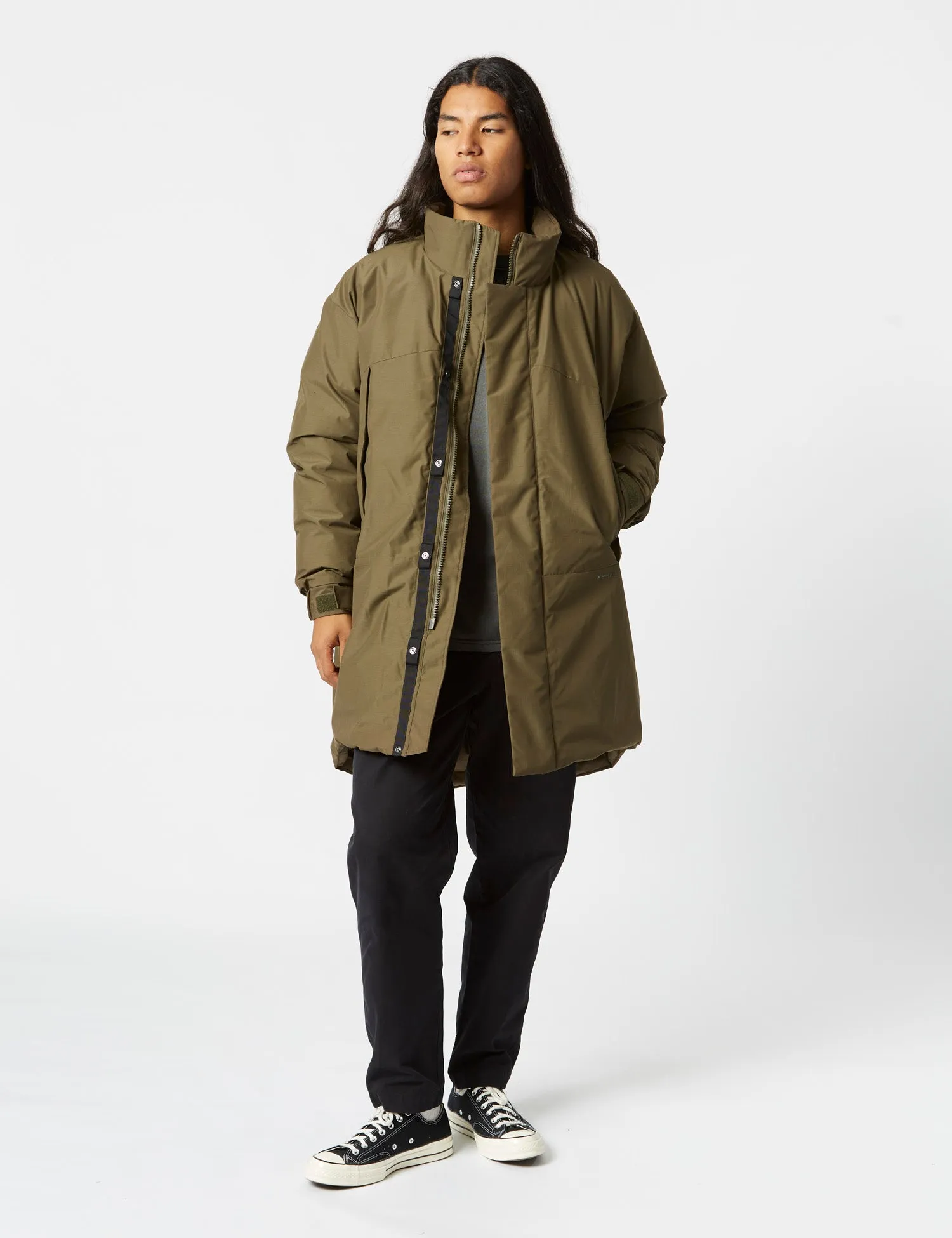 Snow Peak FR 2L Down Coat - Olive Green