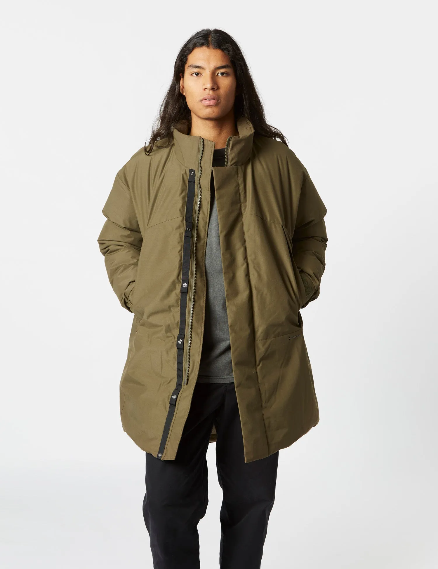 Snow Peak FR 2L Down Coat - Olive Green