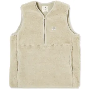 Snow Peak Wool Fleece VestBeige