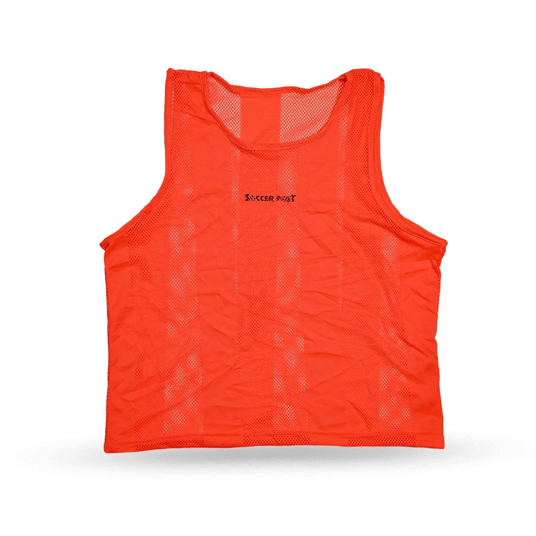 Soccer Post Scrimmage Vests - Pack of 12 [Orange]