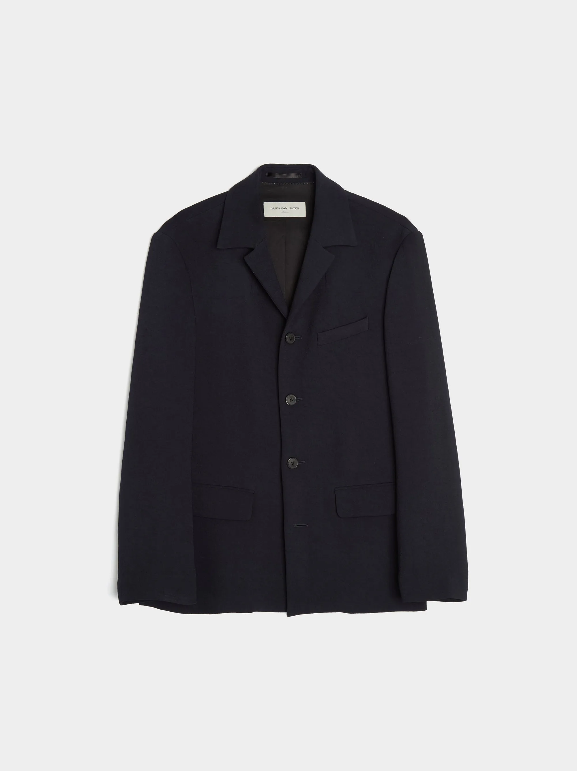 Soft Constructed Blazer, Navy