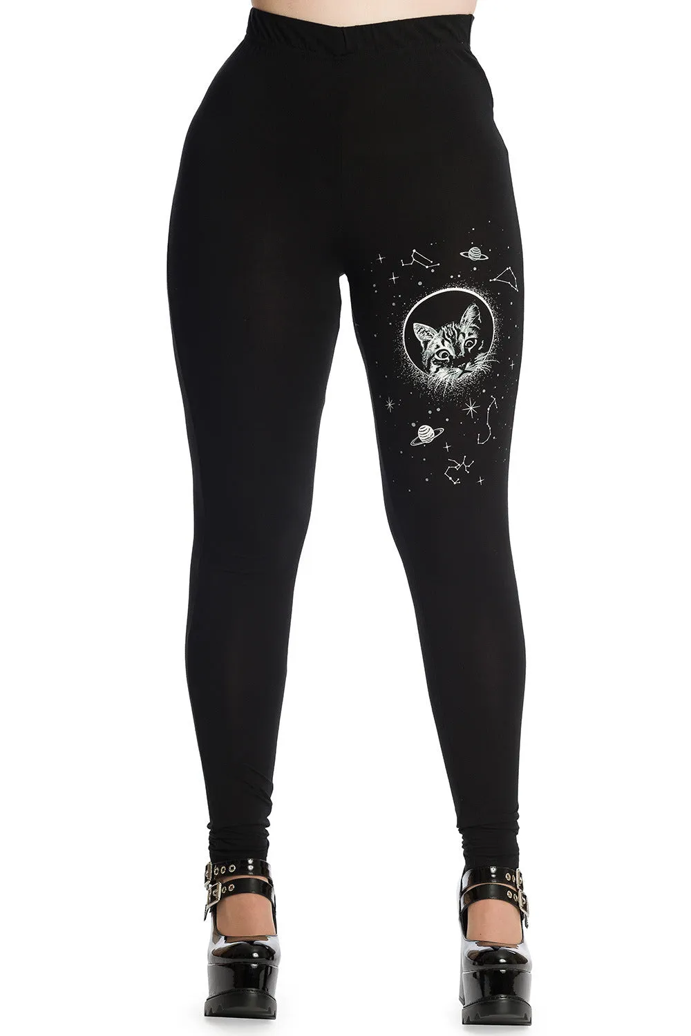 SPACE CAT LEGGINGS