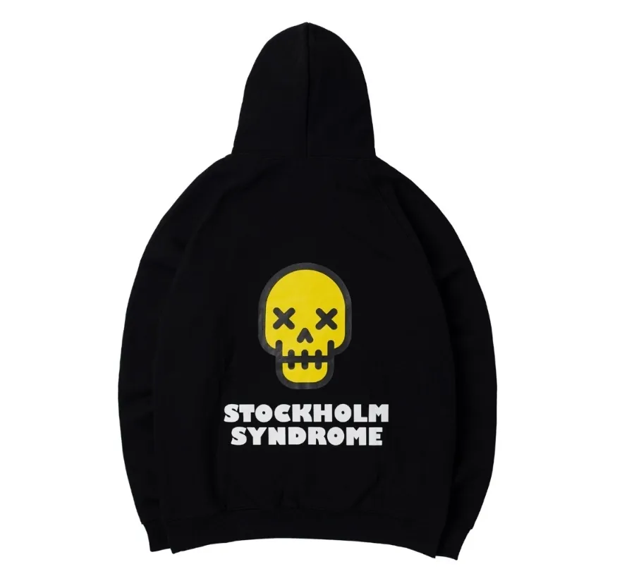 STOCKHOLM SYNDROME  |Unisex Street Style Long Sleeves Cotton Logo