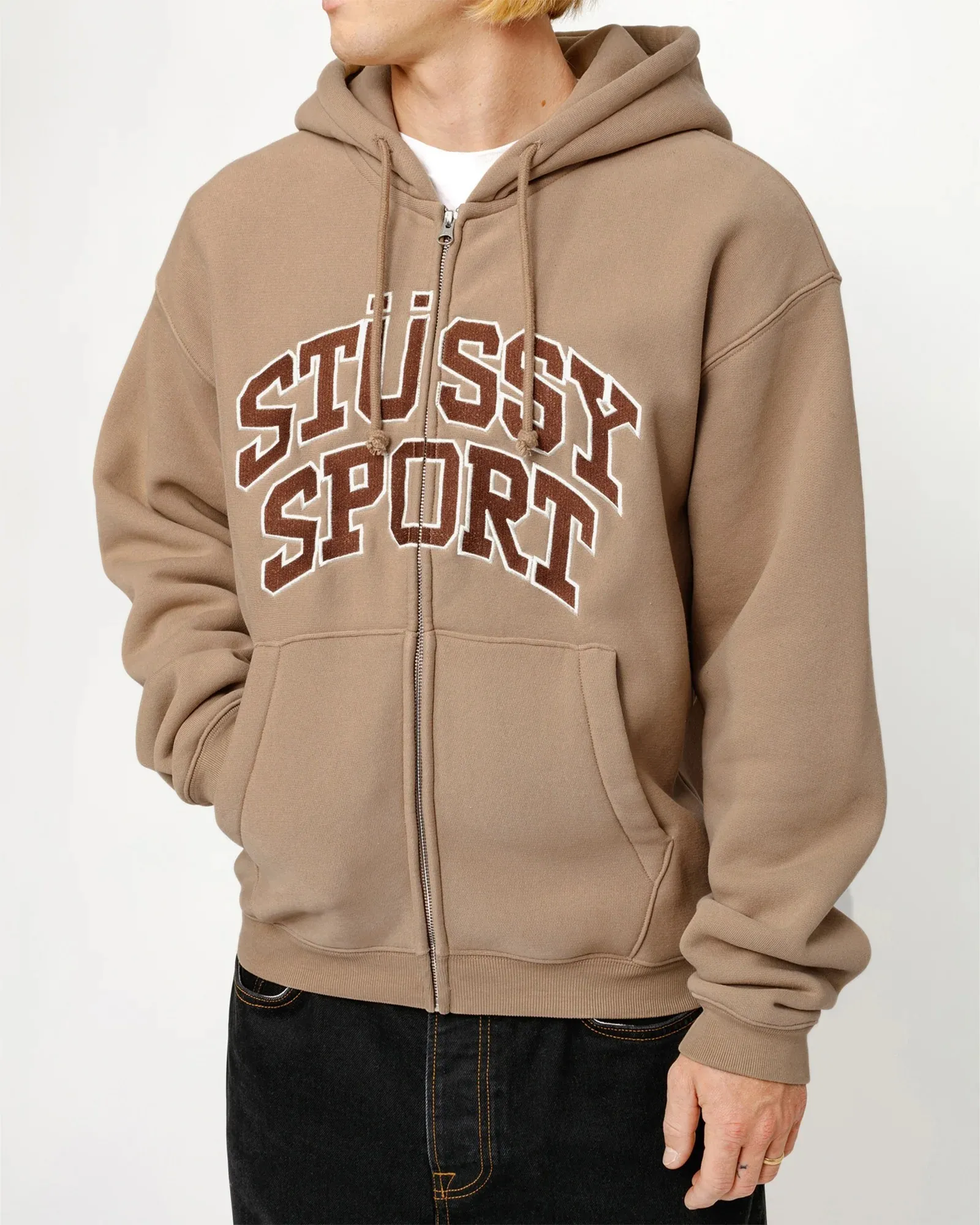 STUSSY  |Unisex Street Style Long Sleeves Plain Cotton Logo