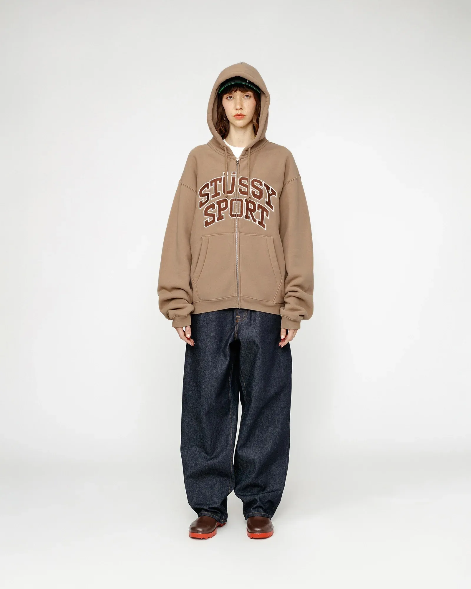 STUSSY  |Unisex Street Style Long Sleeves Plain Cotton Logo