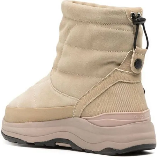 Suicoke Bower suede snow boots Neutrals