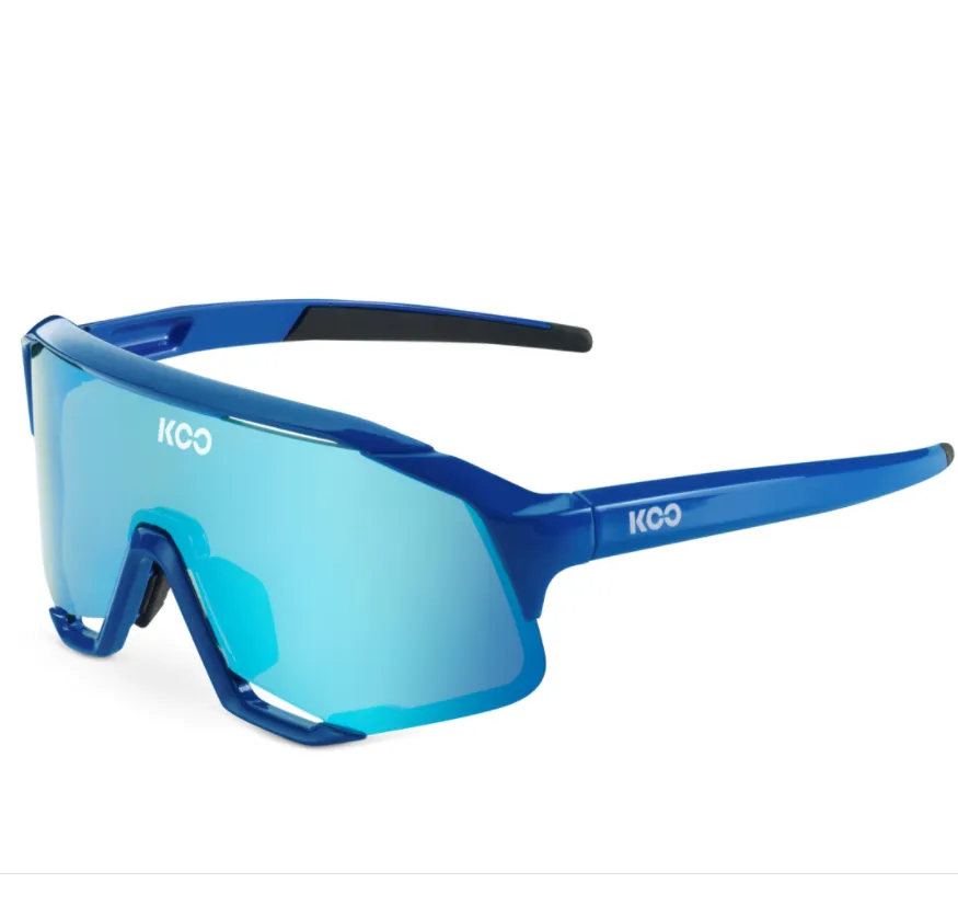 SUNGLASSES KOO DEMOS BLUE TURQUIOSE MIRROR LENS