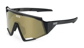 SUNGLASSES KOO SPECTRO  BLACK FRAME / SUPER BRONZE LENS