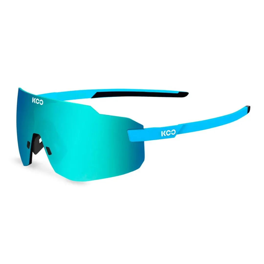 SUNGLASSES KOO SUPERNOVA LIGHT BLUE LENS TURQUOISE MIRROR UNI