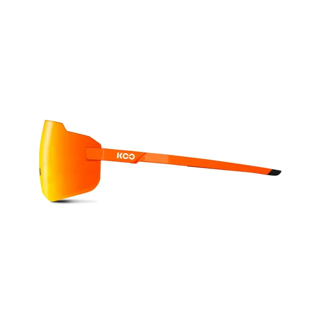 SUNGLASSES KOO SUPERNOVA ORANGE FLUO LENS RED MIRROR UNI