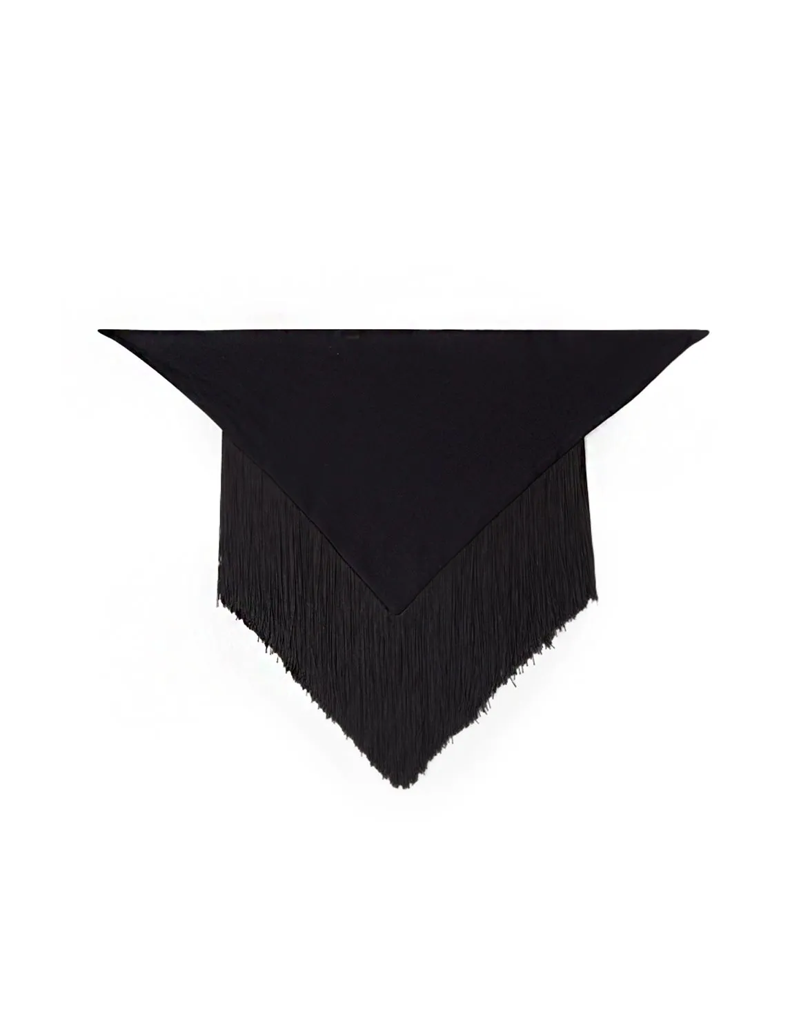 Teurn Studios Fringes Scarf Black