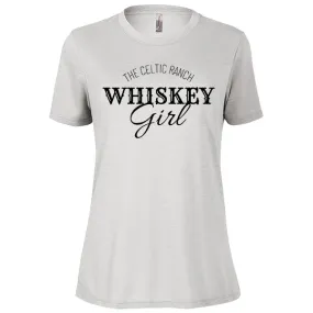 The Celtic Ranch Whiskey Girl Slub Short Sleeve Crew Neck