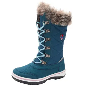 Trollkids - Holmenkollen Snow Boots Girls teal