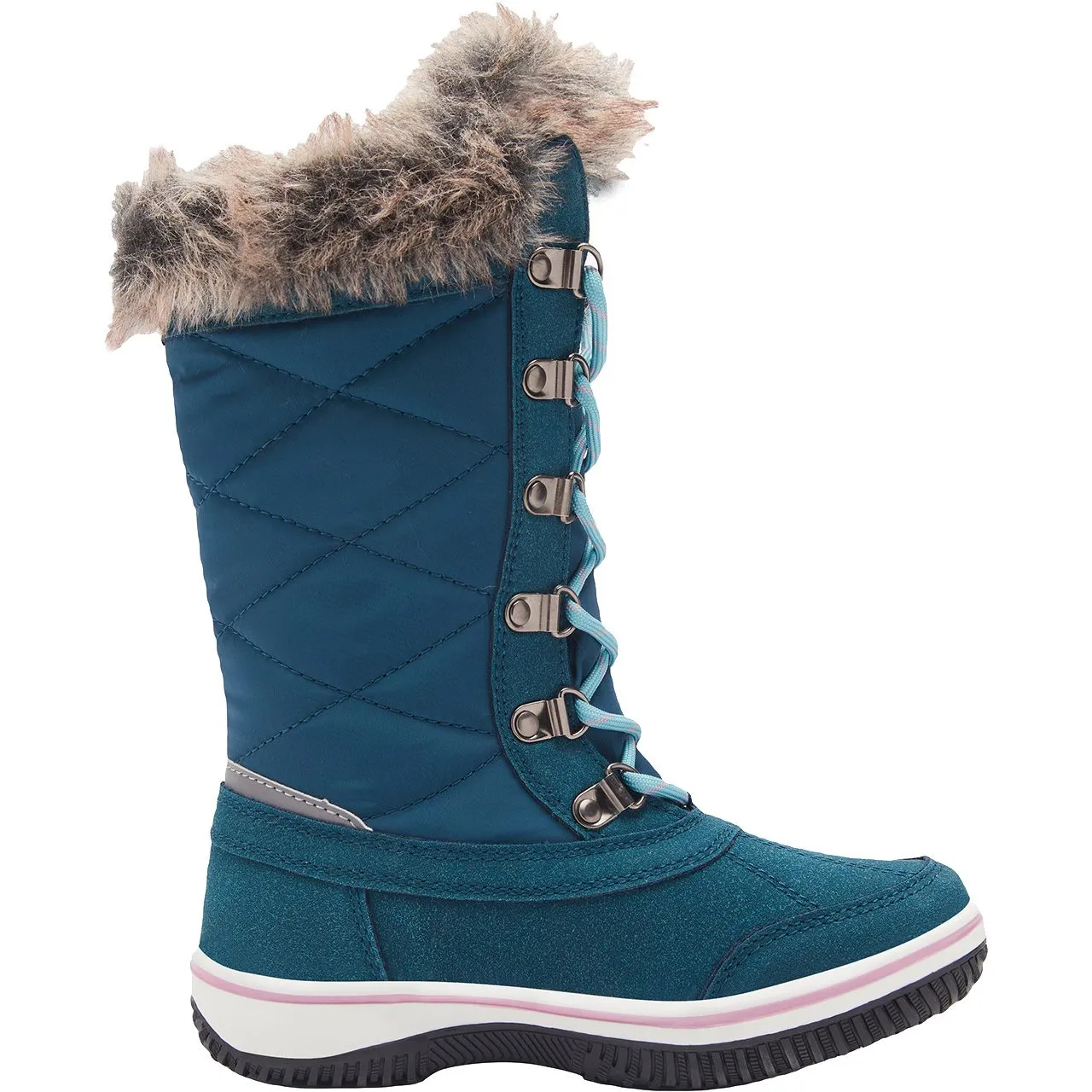 Trollkids - Holmenkollen Snow Boots Girls teal