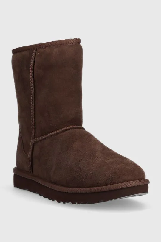 UGG suede snow boots W Classic Short II brown color 1016223.BCDR