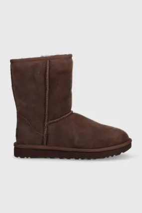 UGG suede snow boots W Classic Short II brown color 1016223.BCDR