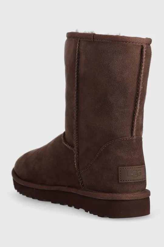 UGG suede snow boots W Classic Short II brown color 1016223.BCDR