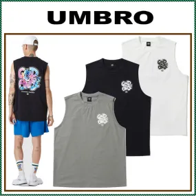 UMBRO  |Unisex Sleeveless Street Style Logo Vests & Gillets