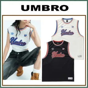 UMBRO  |Unisex Sleeveless Street Style Plain Logo Vests & Gillets