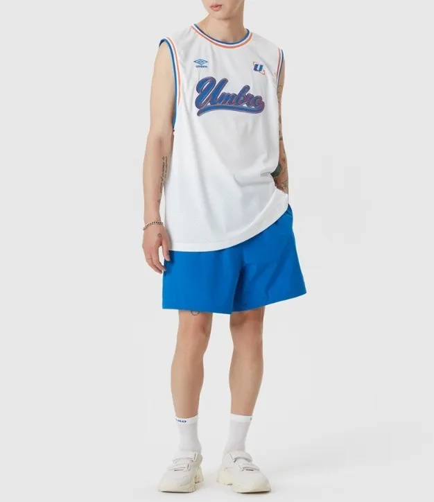 UMBRO  |Unisex Sleeveless Street Style Plain Logo Vests & Gillets