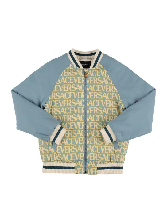 Versace   Nylon puffer jacket 