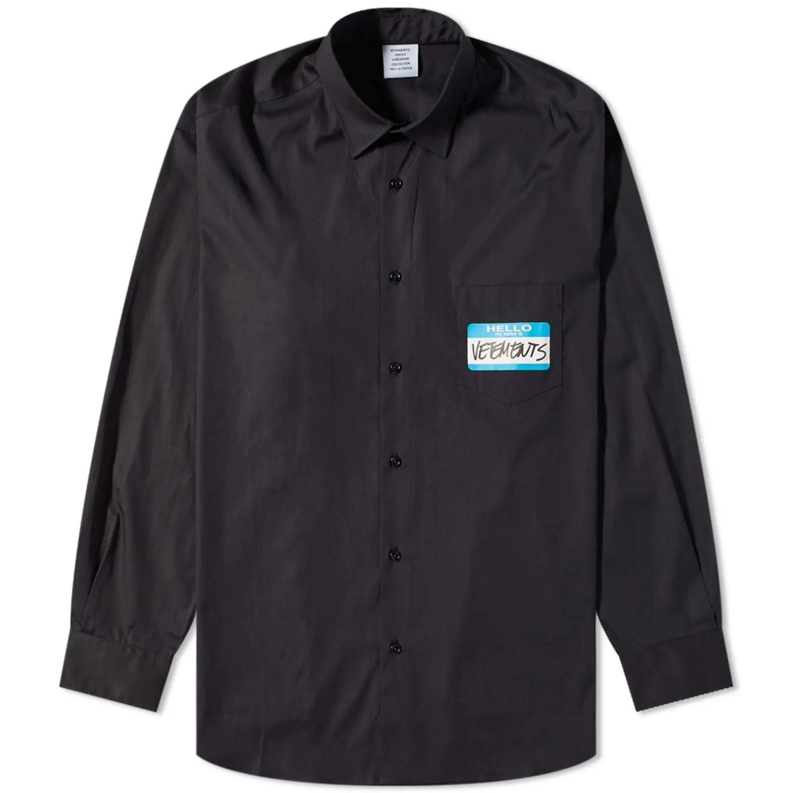 VETEMENTS  |Button-down Monogram Street Style Long Sleeves Cotton Logo