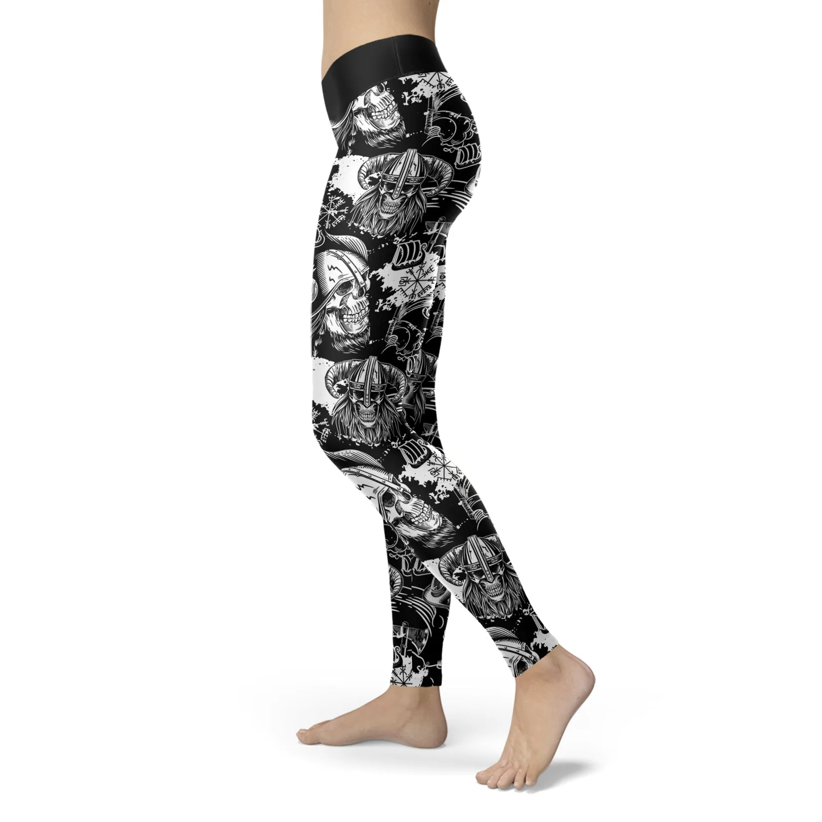 Viking Skulls Leggings