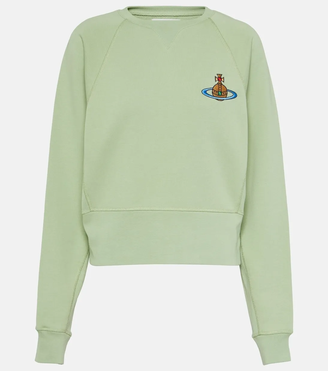 Vivienne Westwood  |Crew Neck Unisex Street Style Long Sleeves Cotton Logo