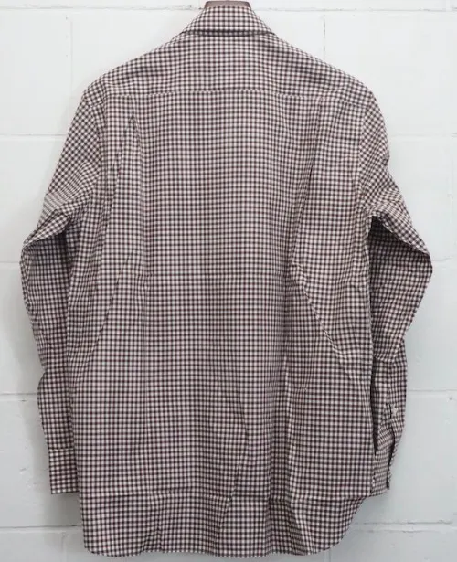 WACKO MARIA  |Button-down Gingham Street Style Long Sleeves Cotton Shirts