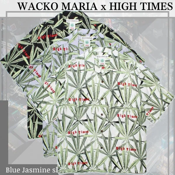 WACKO MARIA  |Button-down Tropical Patterns Collaboration Short Sleeves