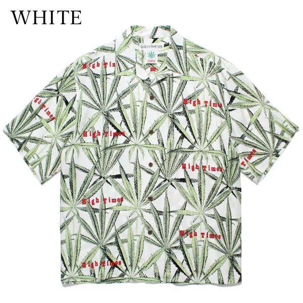 WACKO MARIA  |Button-down Tropical Patterns Collaboration Short Sleeves