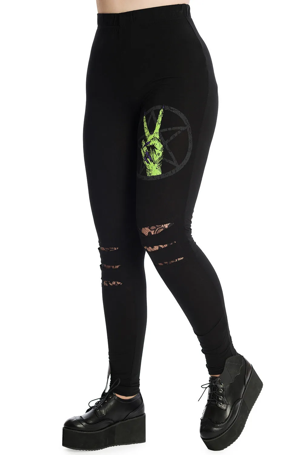 ZOMBIE HAND LEGGINGS